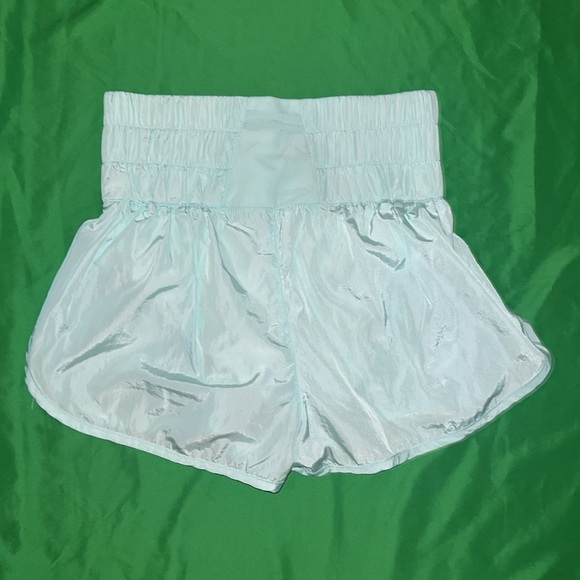 Free People Movement Women's Mint Color Active Shorts size Medium - Picture 2 of 8